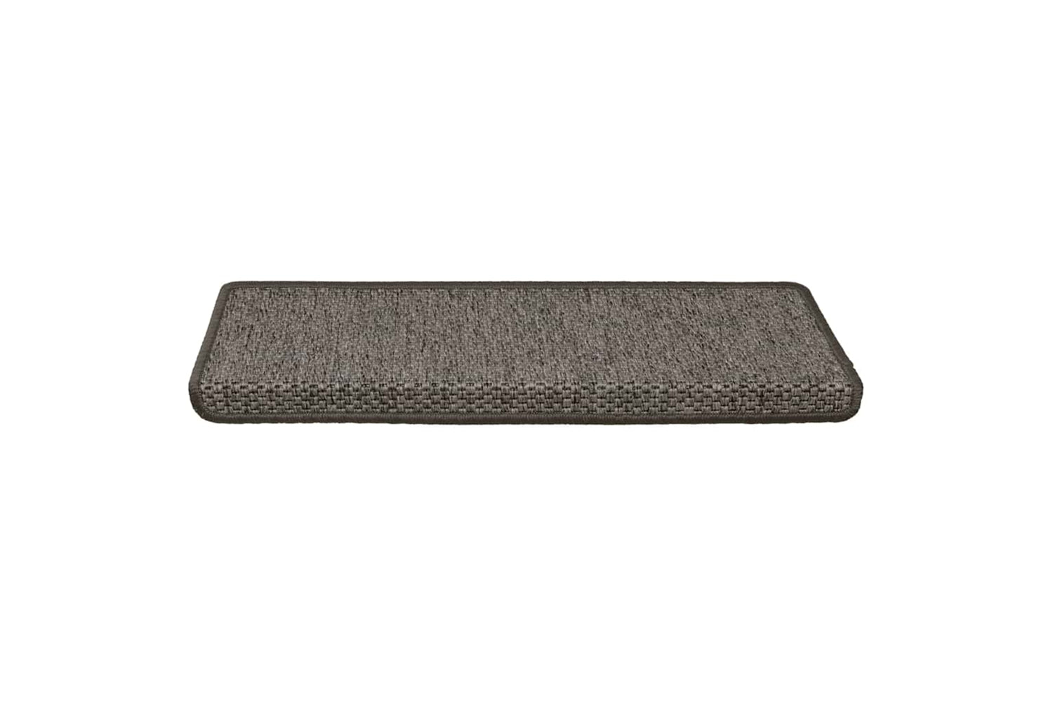 vidaXL 326884 Stair Mats Self-adhesive Sisal-look 15 Pcs 65x21x4cm Grey And Beige-3