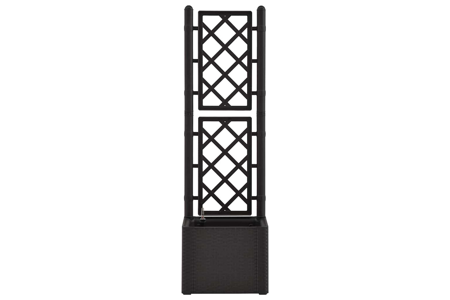 Vidaxl 313965 Garden Raised Bed With Trellis And Self Watering System Anthracite-3