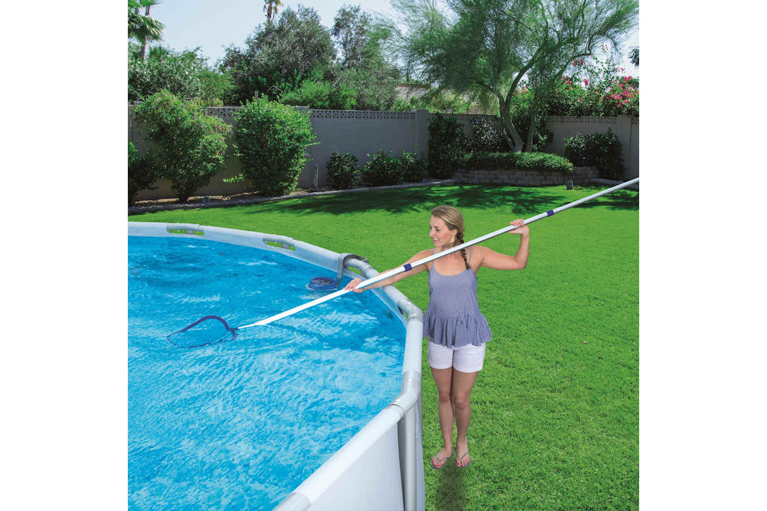 Bestway 91631 Flowclear Deluxe Swimming Pool Maintenance Kit 58237-5