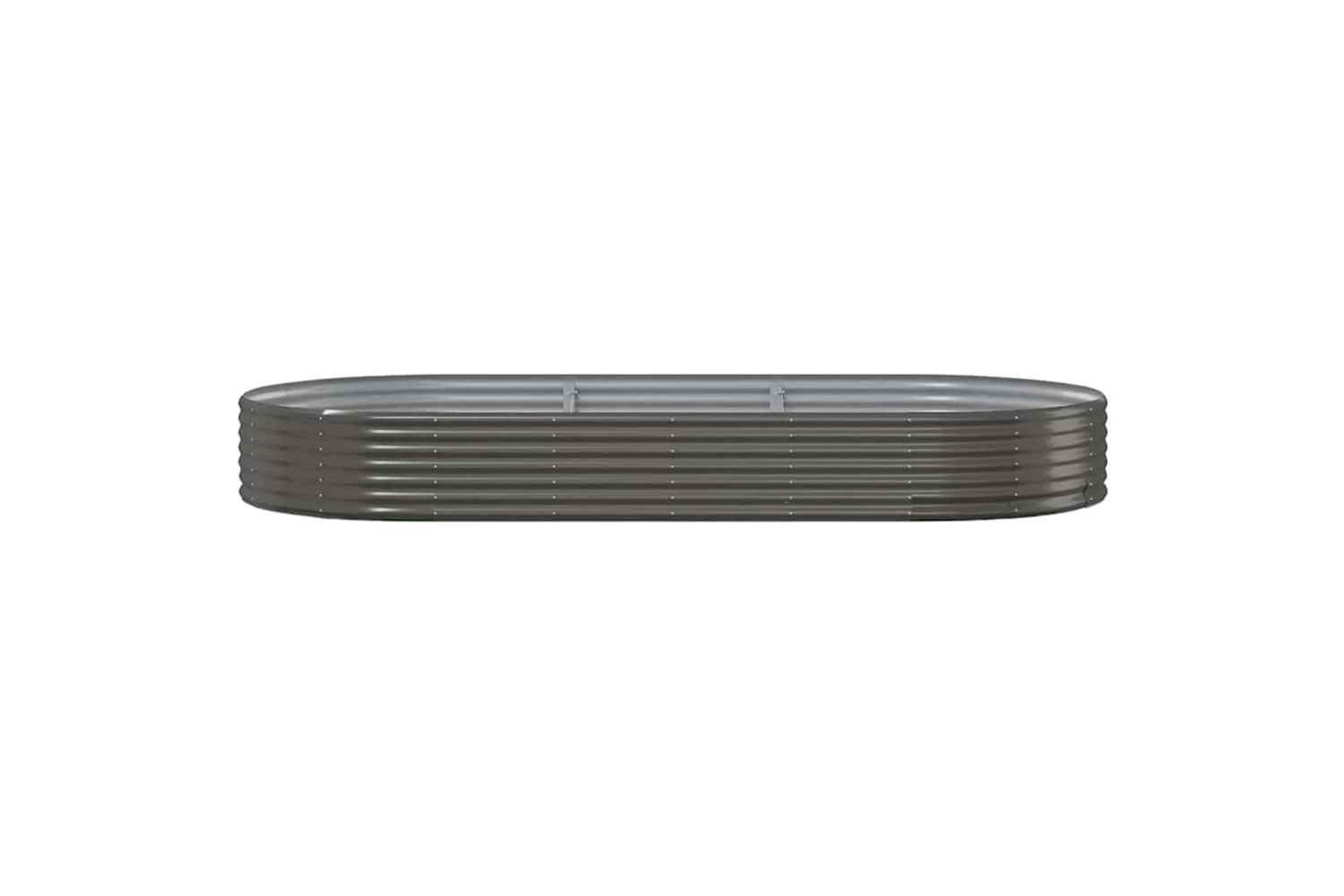 vidaXL 319031 Garden Raised Bed Powder-coated Steel 296x140x36cm Anthracite-2