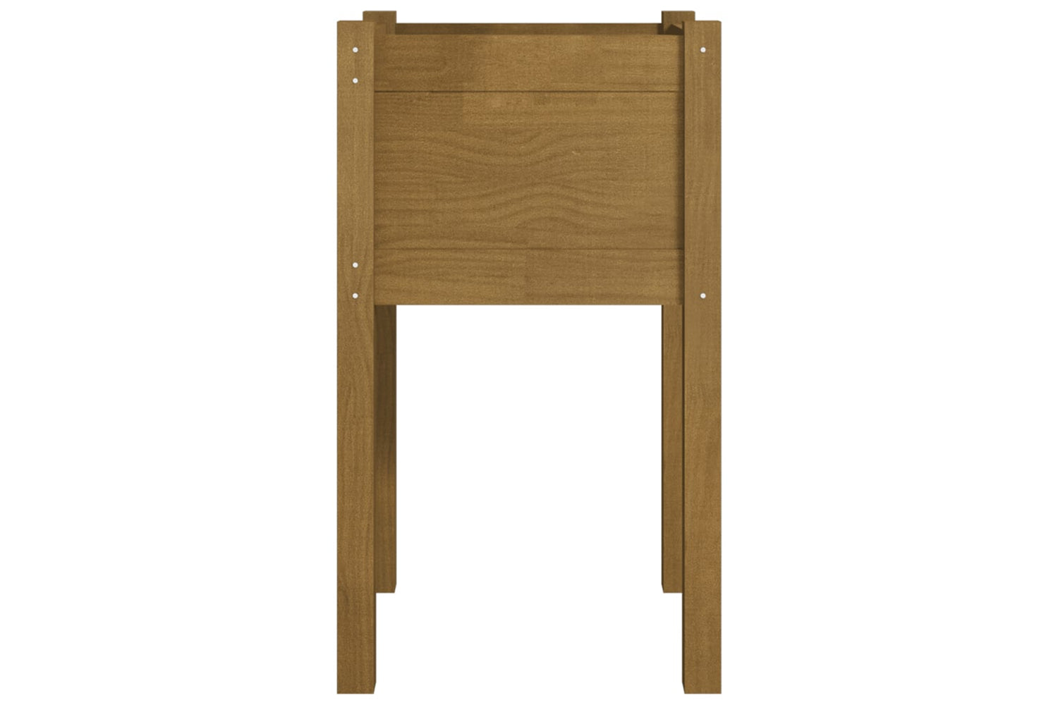 vidaXL 810796 Garden Planters 2 Pcs Honey Brown 40x40x70cm Solid Pinewood-4