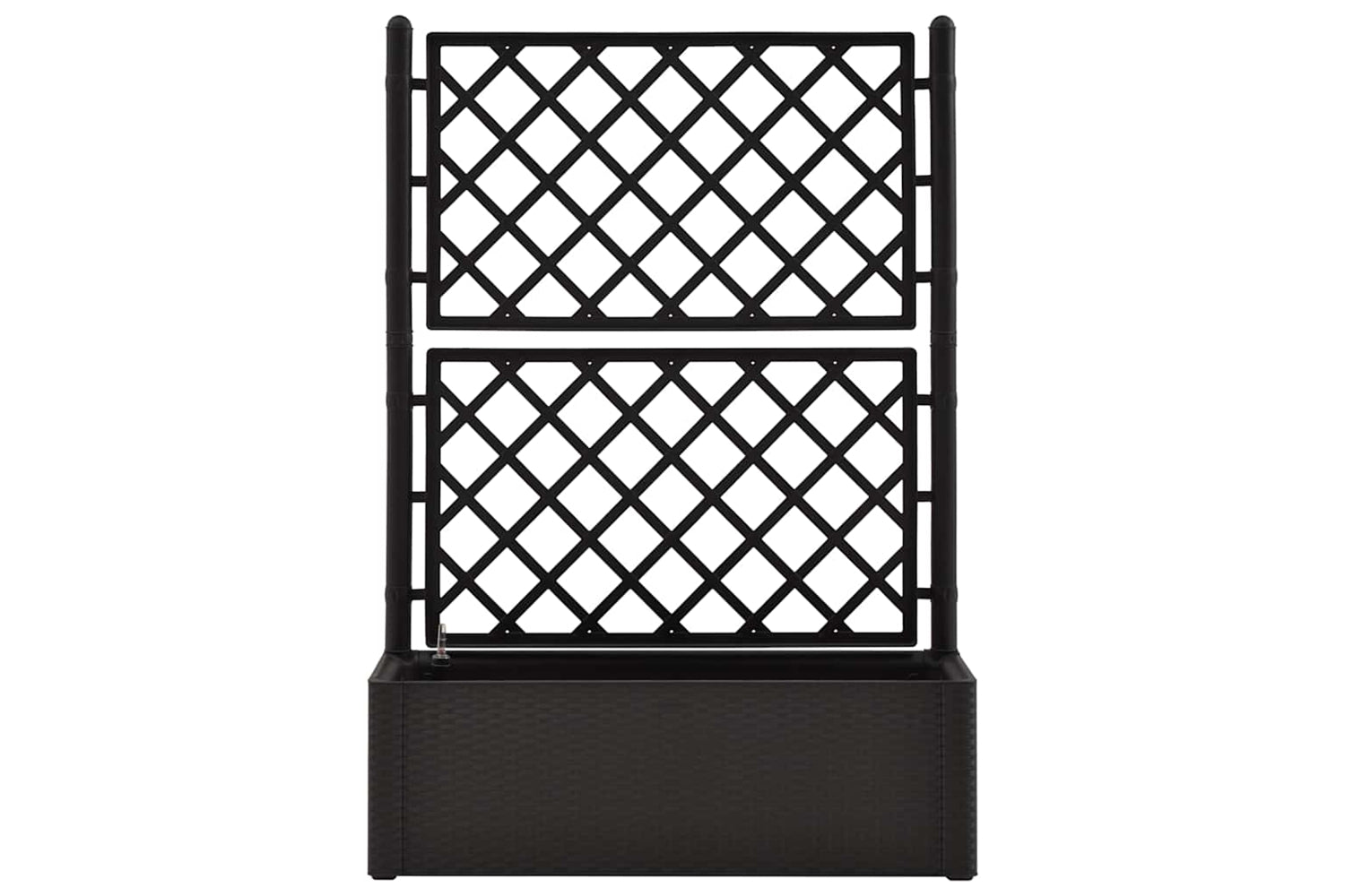 Vidaxl 313969 Garden Raised Bed With Trellis And Self Watering System Anthracite-3