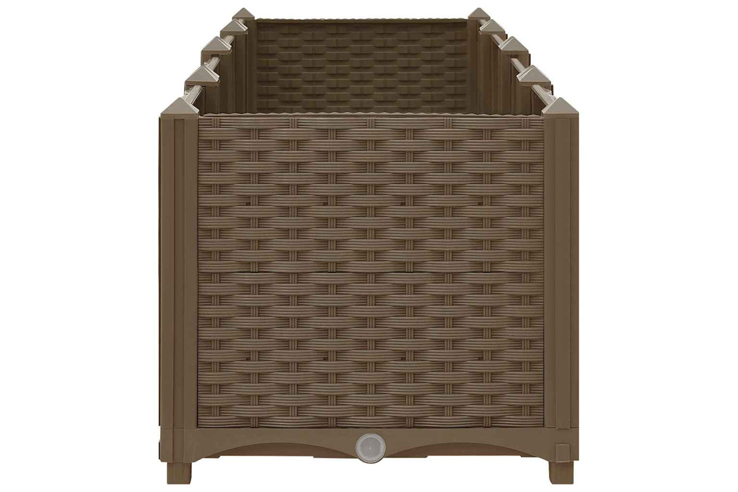 vidaXL Raised Bed 160x40x38cm Polypropylene-4