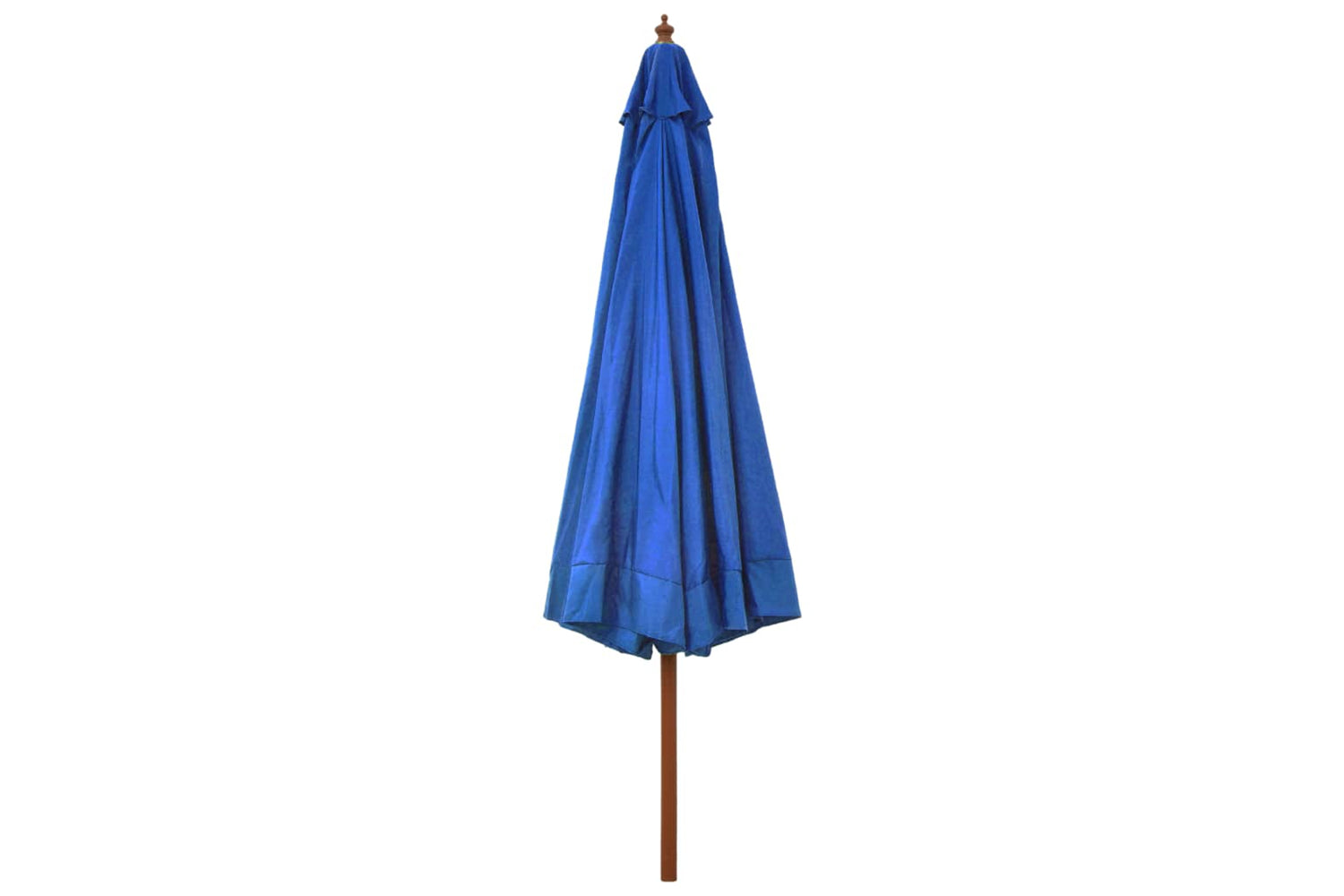 vidaXL 47219 Outdoor Parasol With Wooden Pole 330cm Azure-3