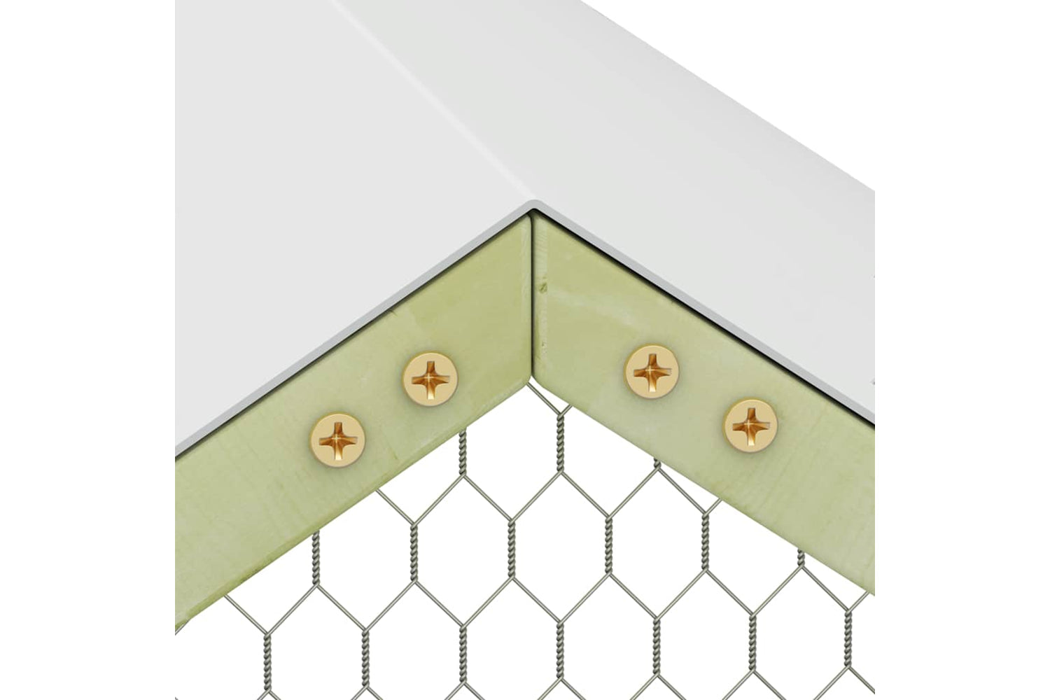 Vidaxl 278400 Chicken Cage 3x1.5x2 M Impregnated Pinewood-4