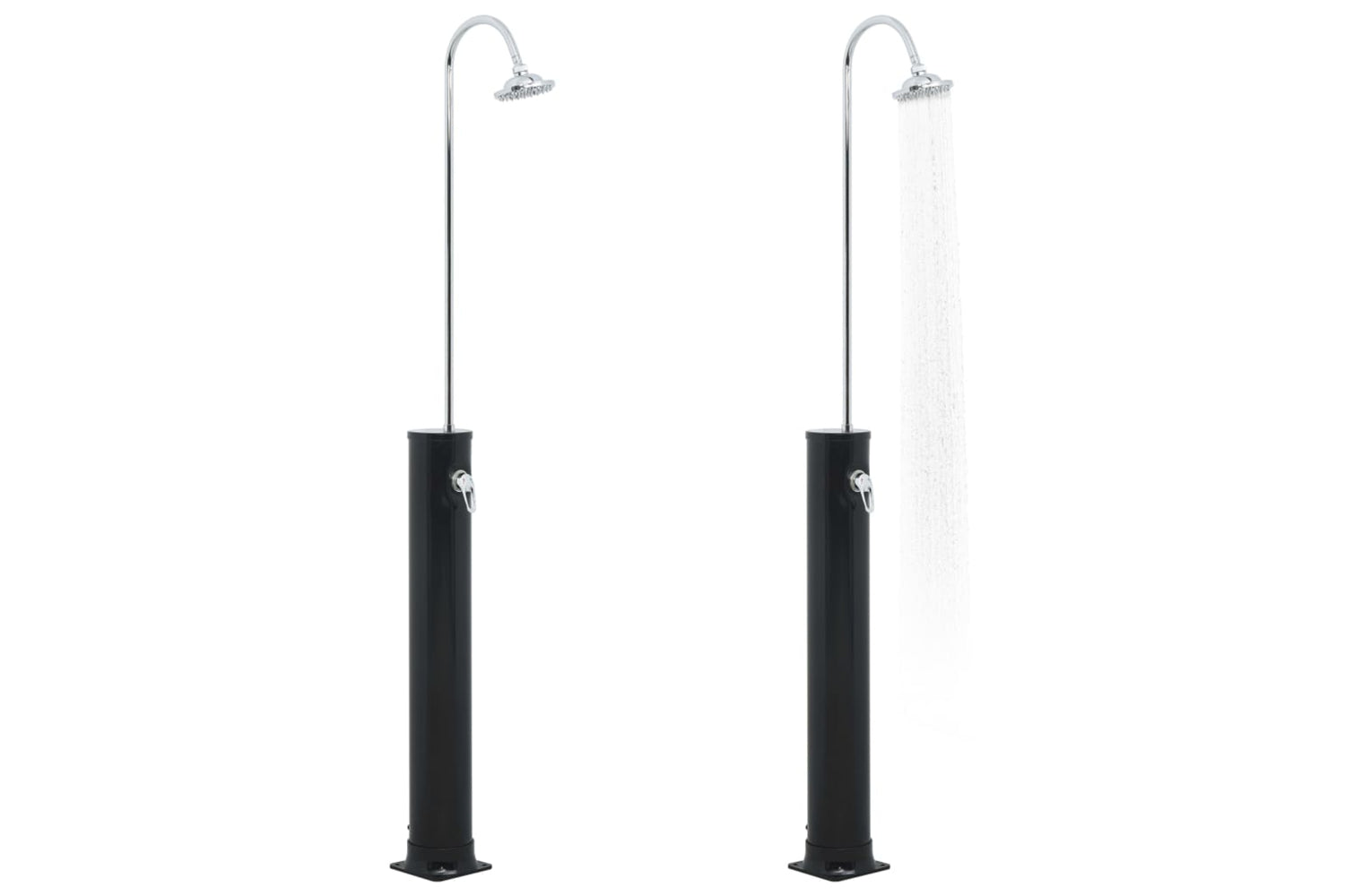 vidaXL 92309 Solar Shower Black 214cm 20 L-3