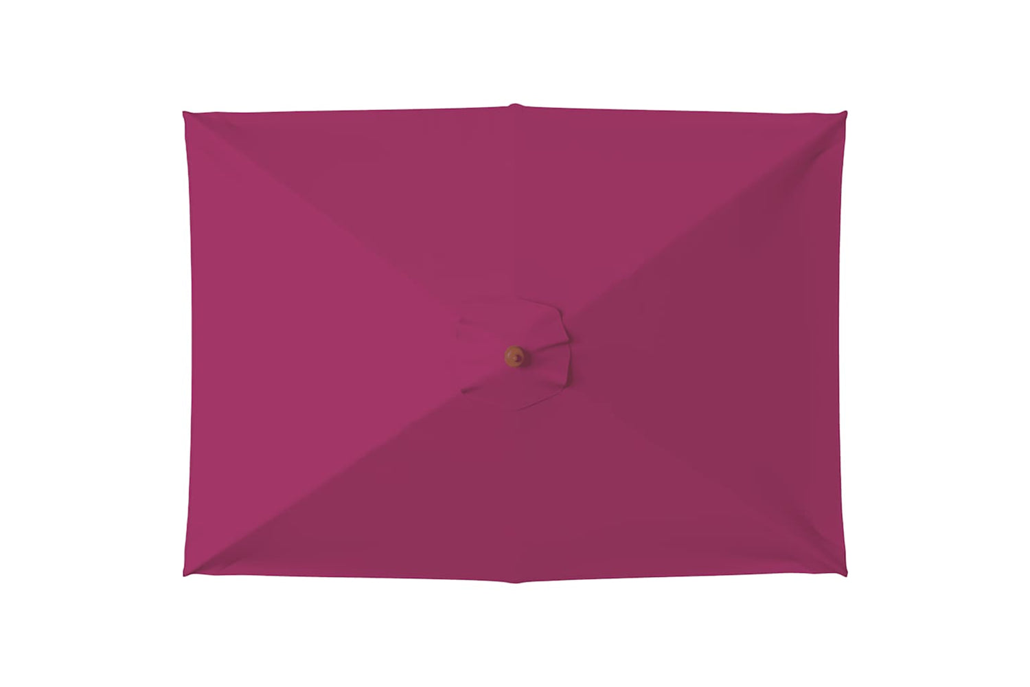 vidaXL 44537 Outdoor Parasol With Wooden Pole 150x200cm Bordeaux Red-3