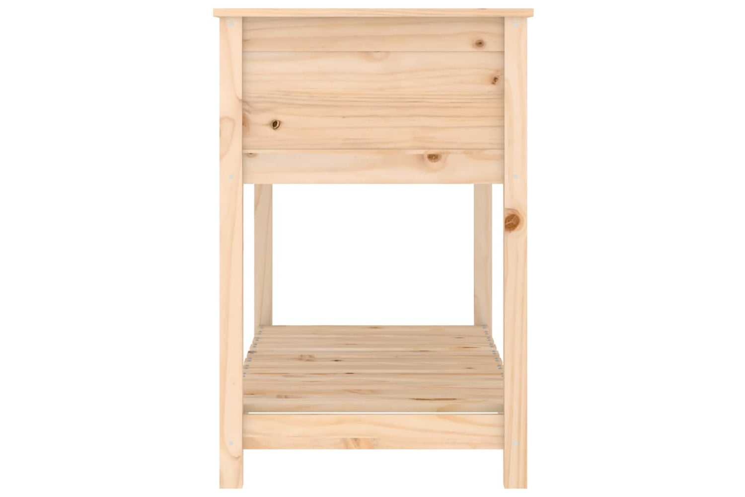 vidaXL 823787 Planter With Shelf 111.5x54x81cm Solid Wood Pine-5