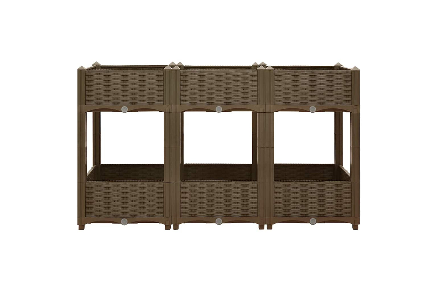 vidaXL 316521 Raised Bed 120x40x71cm Polypropylene-2