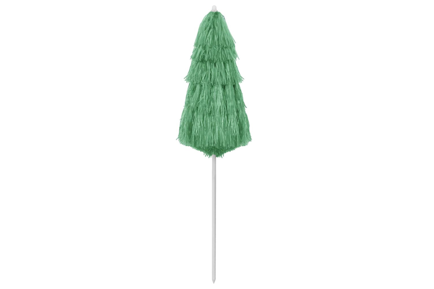 vidaXL 314697 Hawaii Beach Umbrella Green 180cm-2
