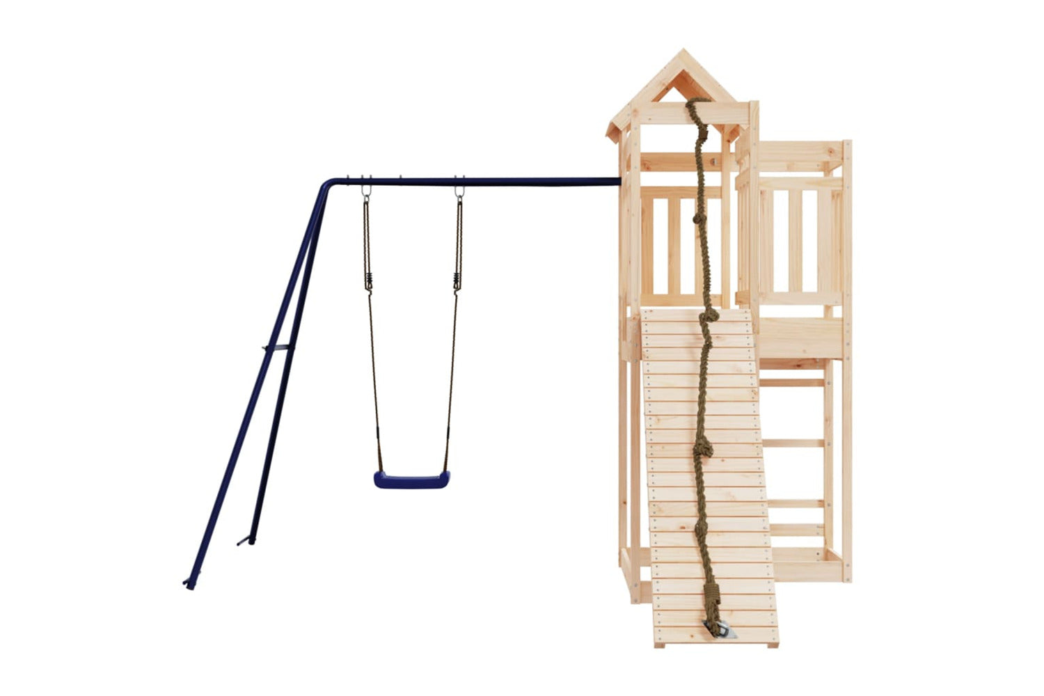 Vidaxl 3156877 Outdoor Playset Solid Wood Pine-4