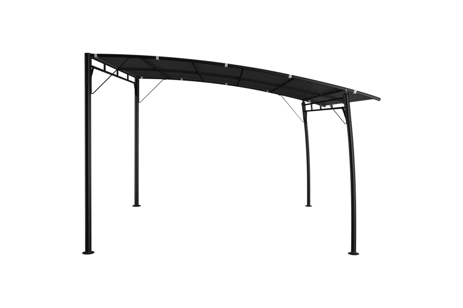 Vidaxl 47978 Garden Sunshade Awning 3x3x2.55 M Anthracite-3