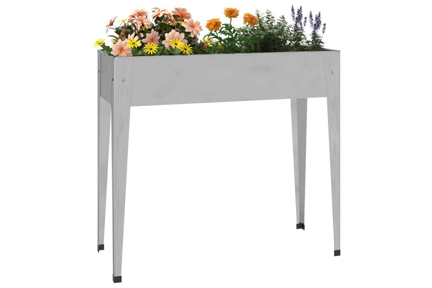 vidaXL 152262 Garden Planter 100.5x40.5x90cm Galvanised Steel-2