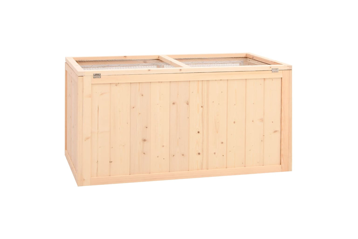 vidaXL 172381 Hamster Cage 89.5x45x45cm Solid Wood Fir-6