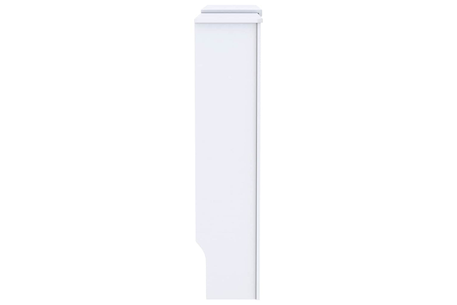 vidaXL Mdf Radiator Cover White 205cm-4