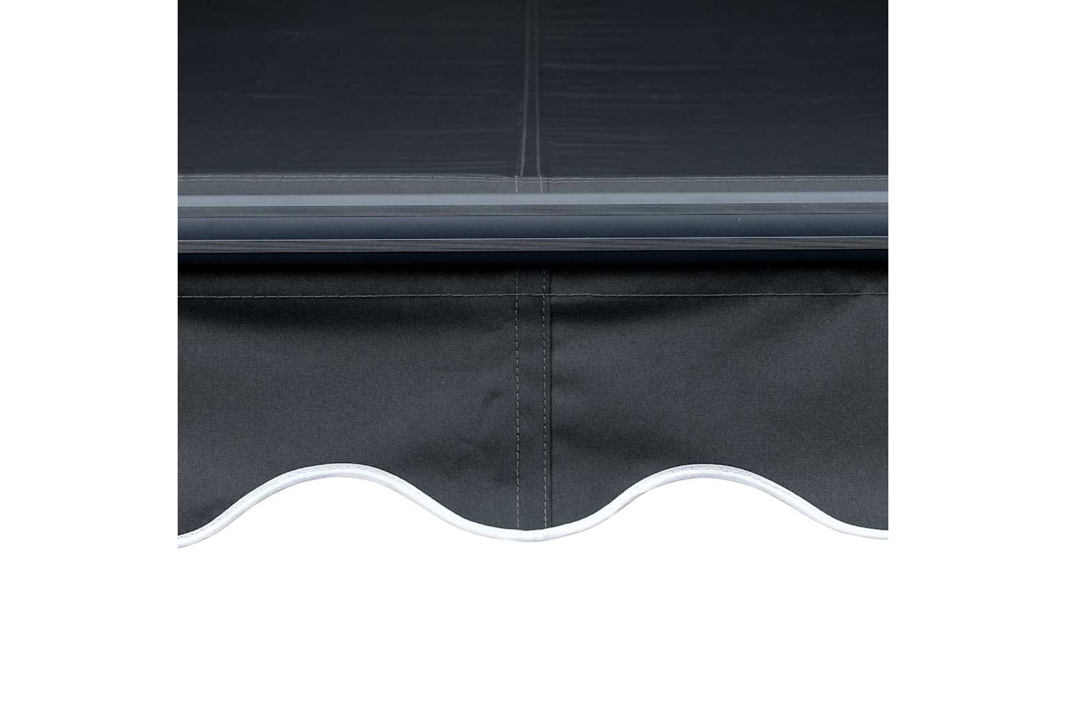 Vidaxl Manual Retractable Awning With Led 350x250 Cm Anthracite-6