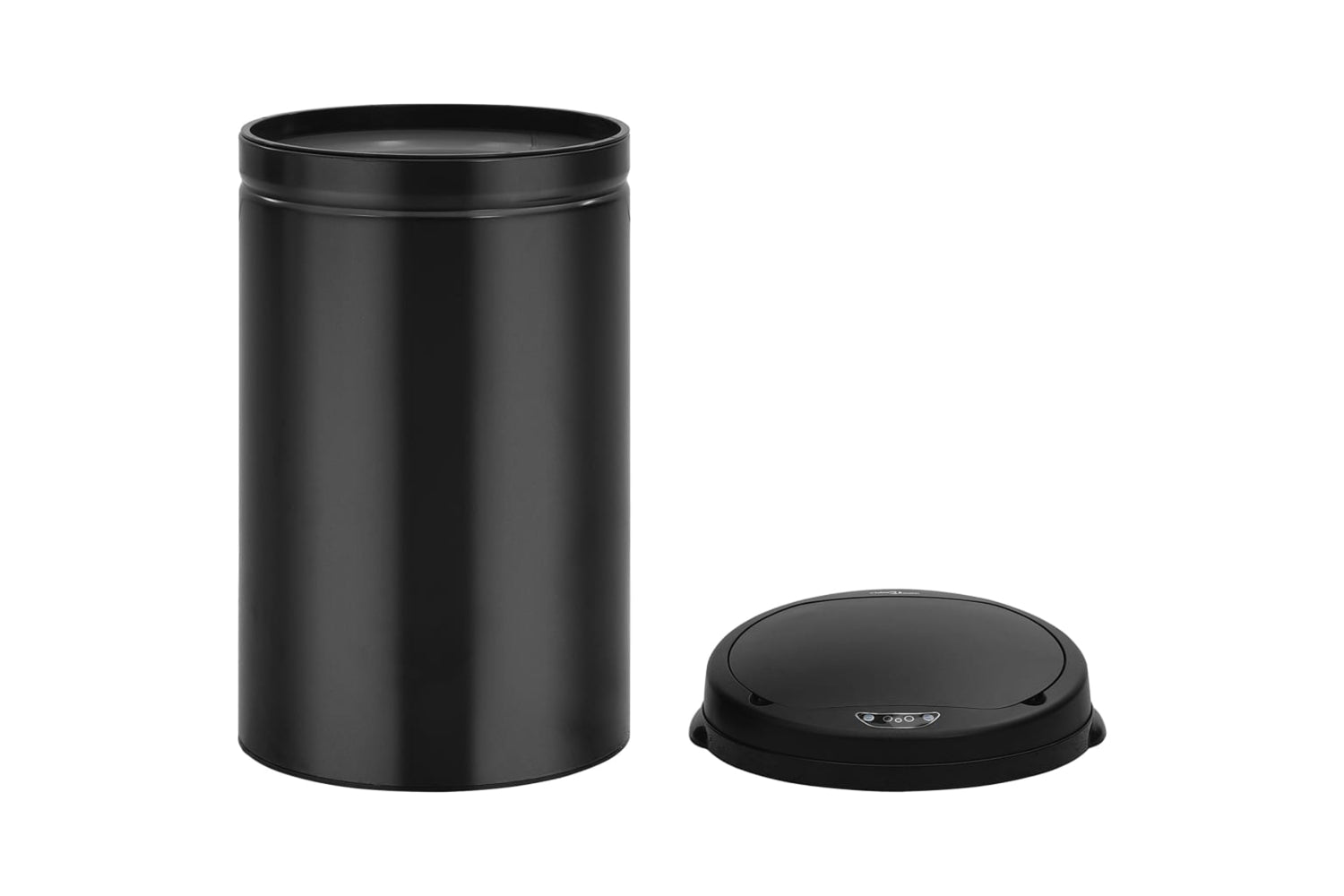 Vidaxl 322699 Automatic Sensor Dustbin 40 L Carbon Steel Black-4