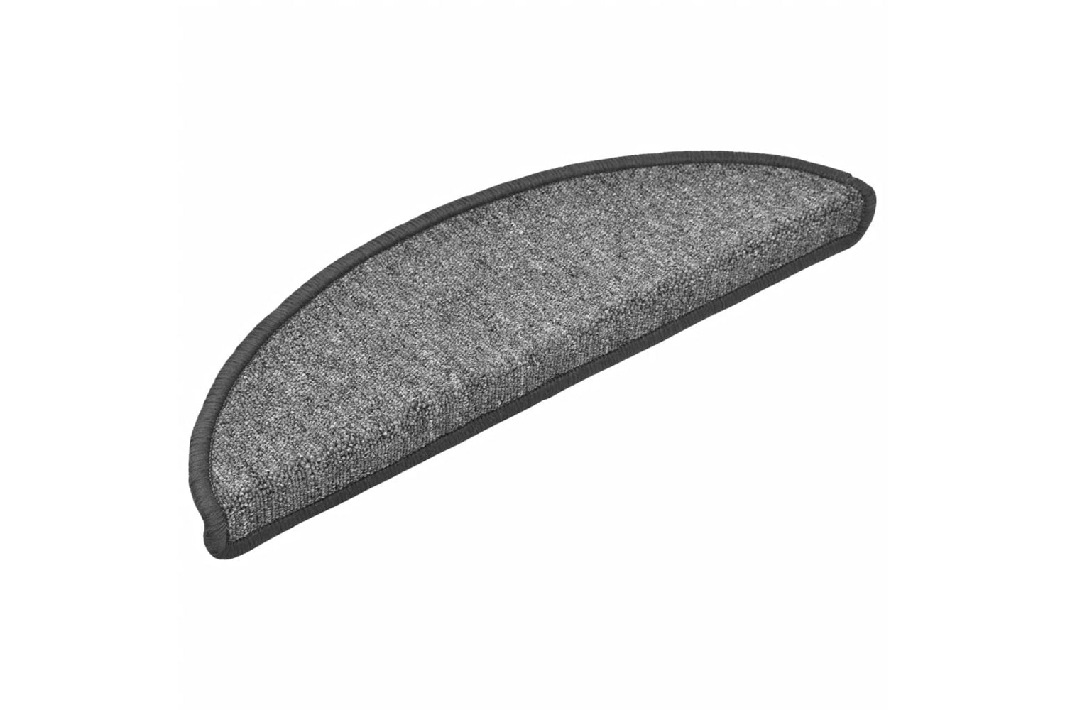 vidaXL Stair Mats 10 Pcs 56x17x3cm Dark Grey-2