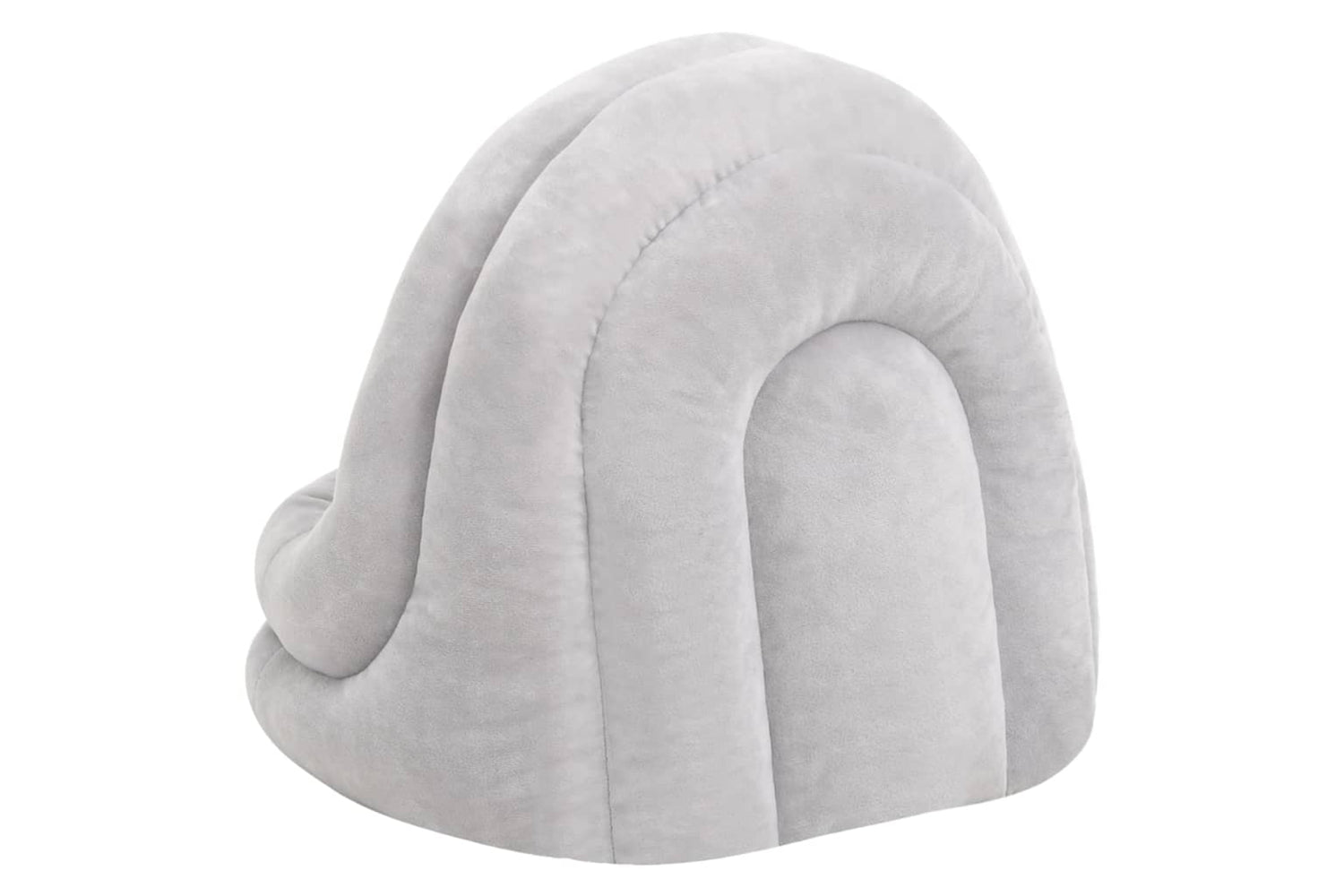vidaXL 171397 Cat Bed 40x40x35cm Grey And Cream-4