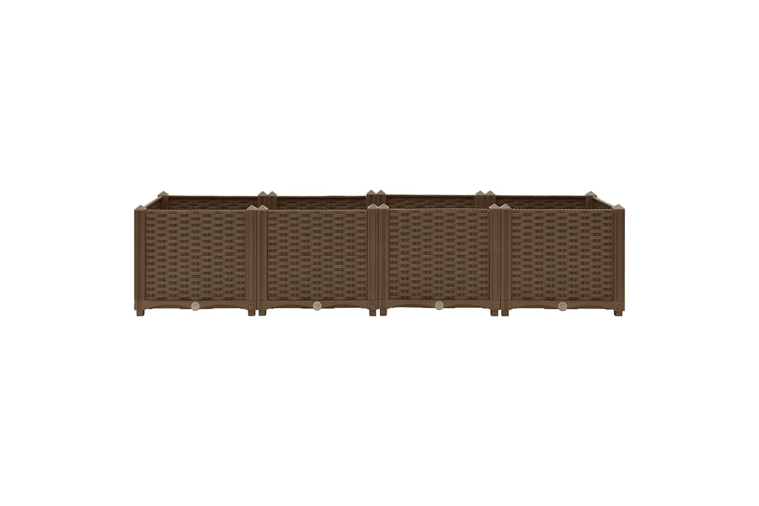 vidaXL Raised Bed 160x40x38cm Polypropylene-3