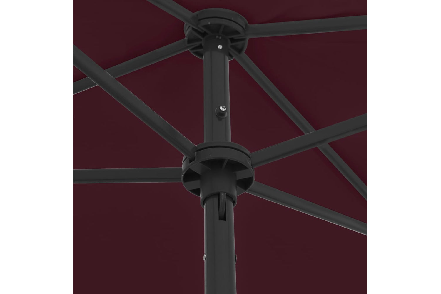 vidaXL 314723 Beach Umbrella Bordeaux Red 180x120cm-7