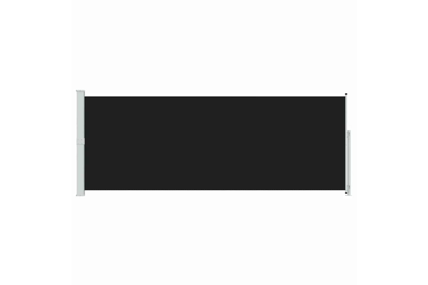 vidaXL 313405 Patio Retractable Side Awning 180x500cm Black-3