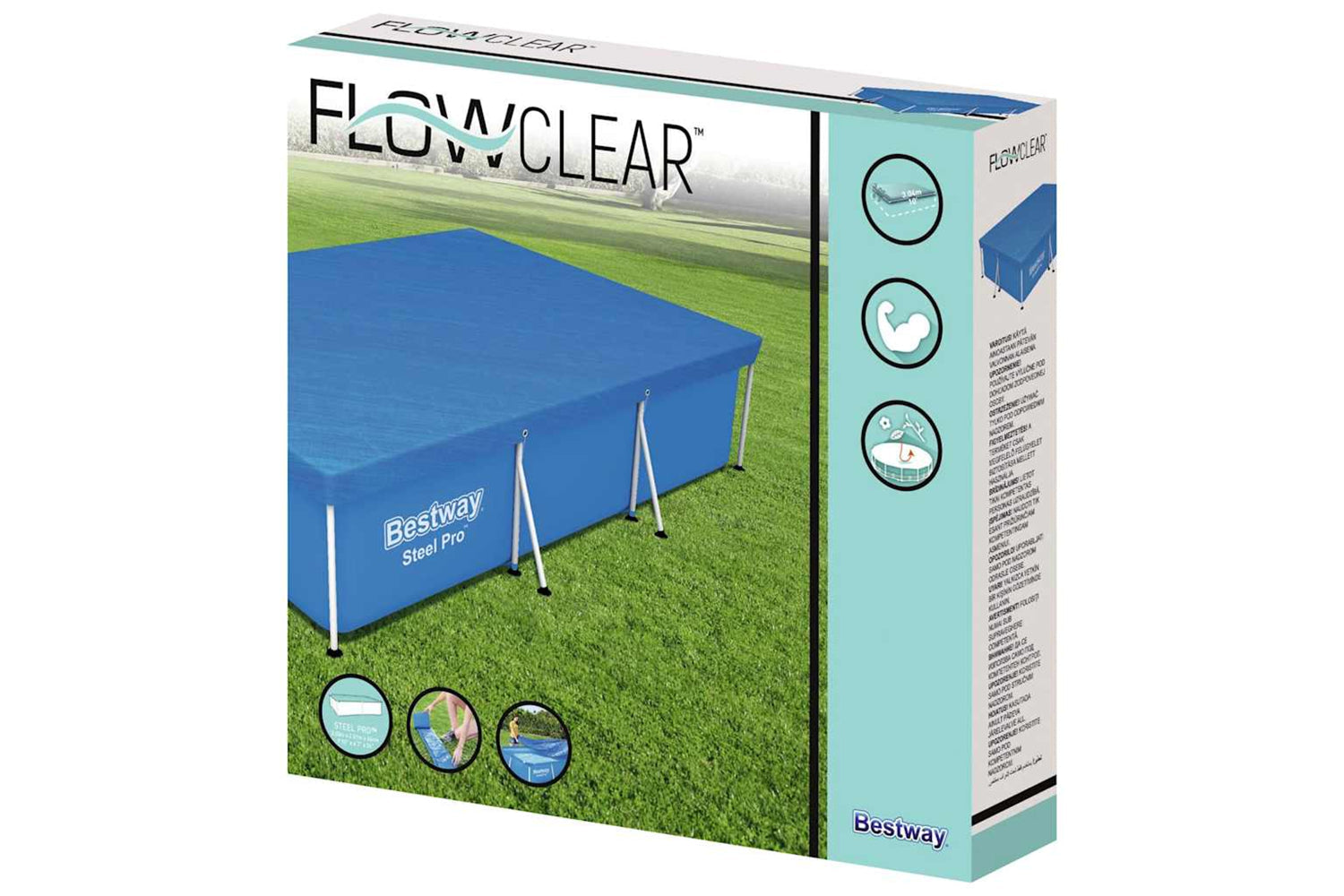 Bestway 92840 Flowclear Pool Cover 304x205x66 Cm-2