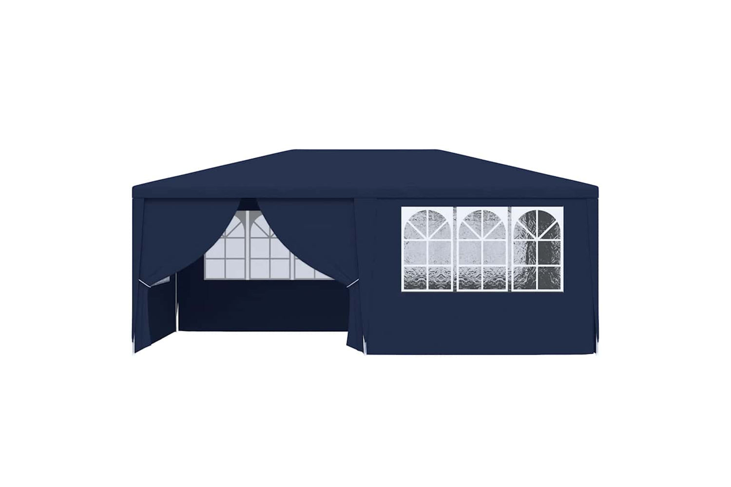 Vidaxl 48528 Professional Party Tent With Side Walls 4x6 M Blue 90 G/m?-3