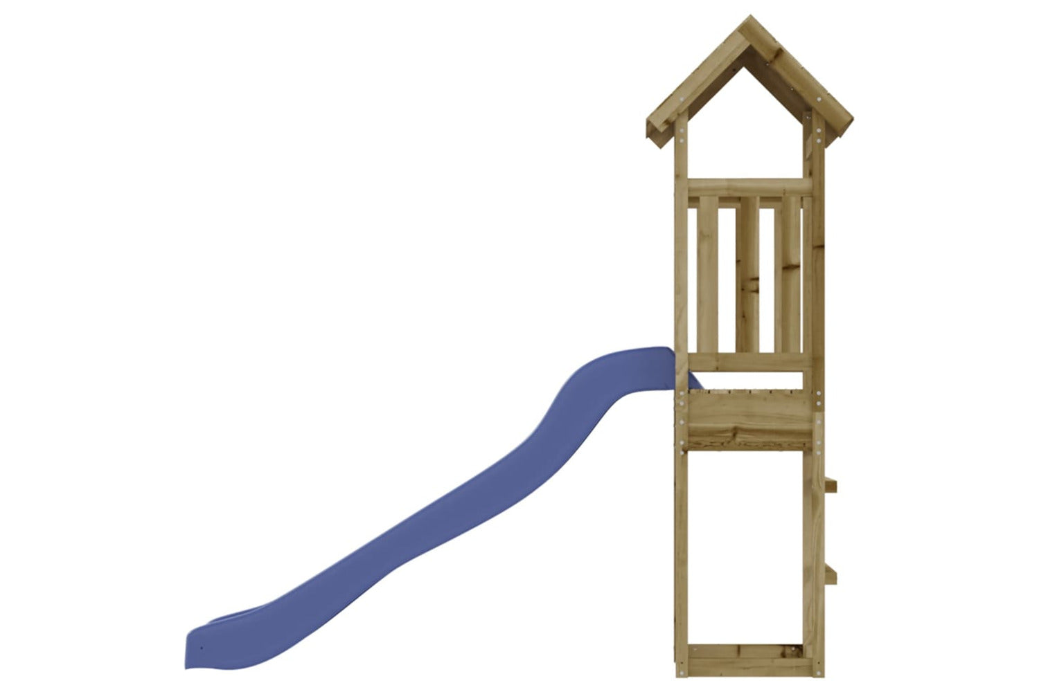 Vidaxl 3155809 Playhouse With Slide Impregnated Wood Pine-6
