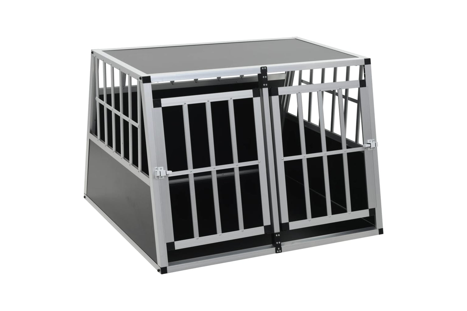 vidaXL 170665 Dog Cage With Double Door 94x88x69cm-2