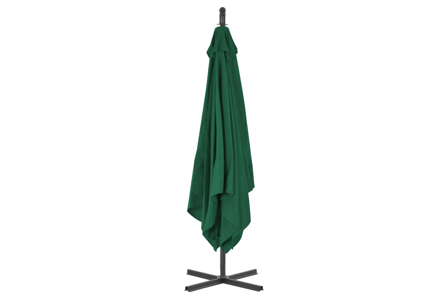 vidaXL 44877 Cantilever Umbrella With Steel Pole 250x250cm Green-4