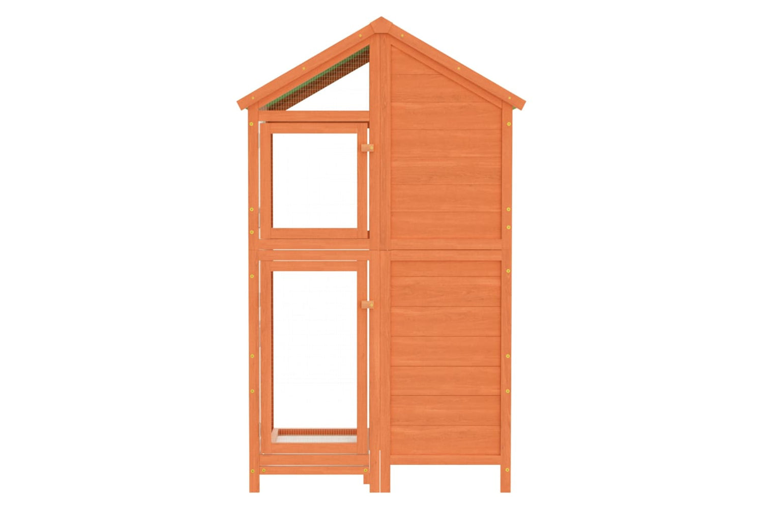 vidaXL 172258 Bird House Brown 97x81x152cm Solid Wood Pine-2