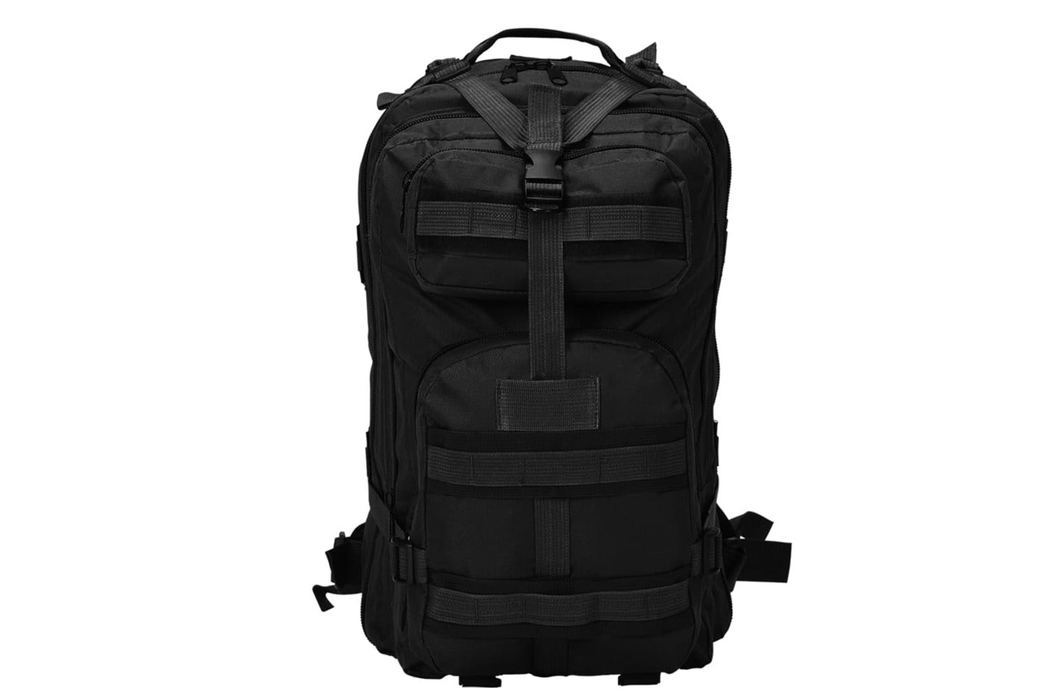 Vidaxl 91384 Army-style Backpack 50 L Black-2