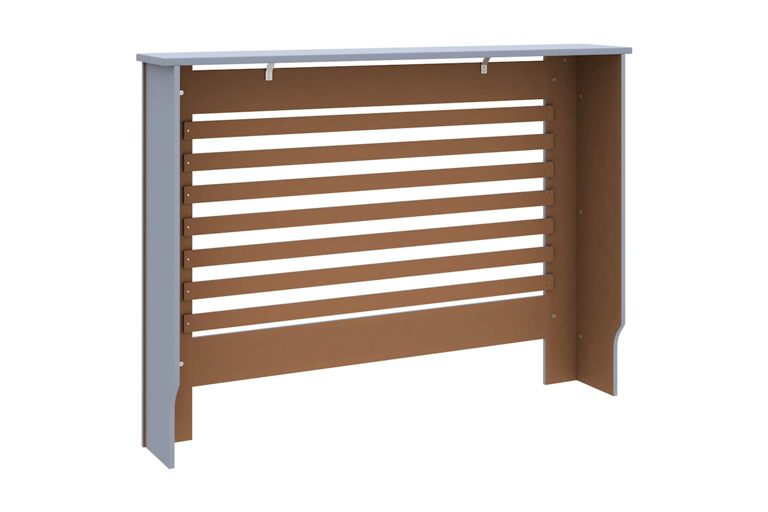 vidaXL Radiator Cover Anthracite 112x19x81.5cm Mdf-4