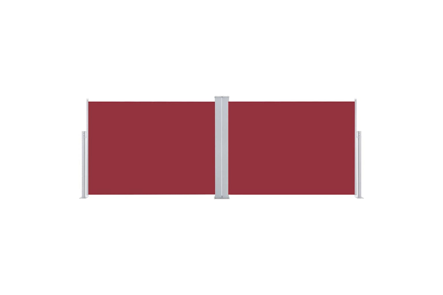 vidaXL 48483 Retractable Side Awning Red 120x1000cm-2