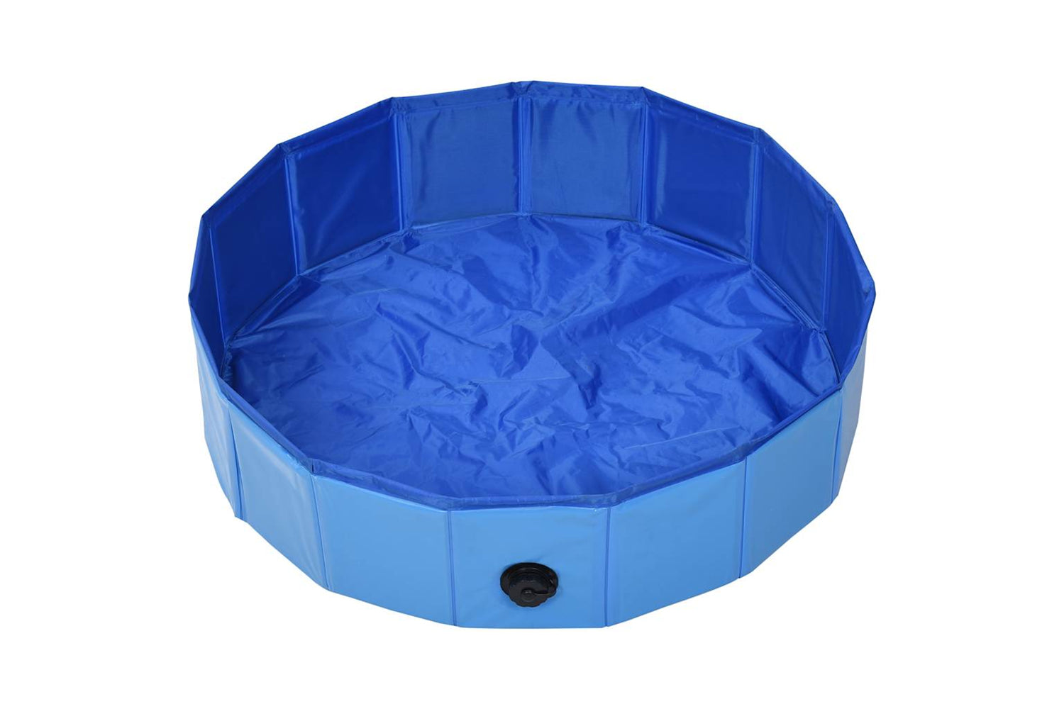 vidaXL 170825 Foldable Dog Swimming Pool Blue 80x20cm Pvc-2