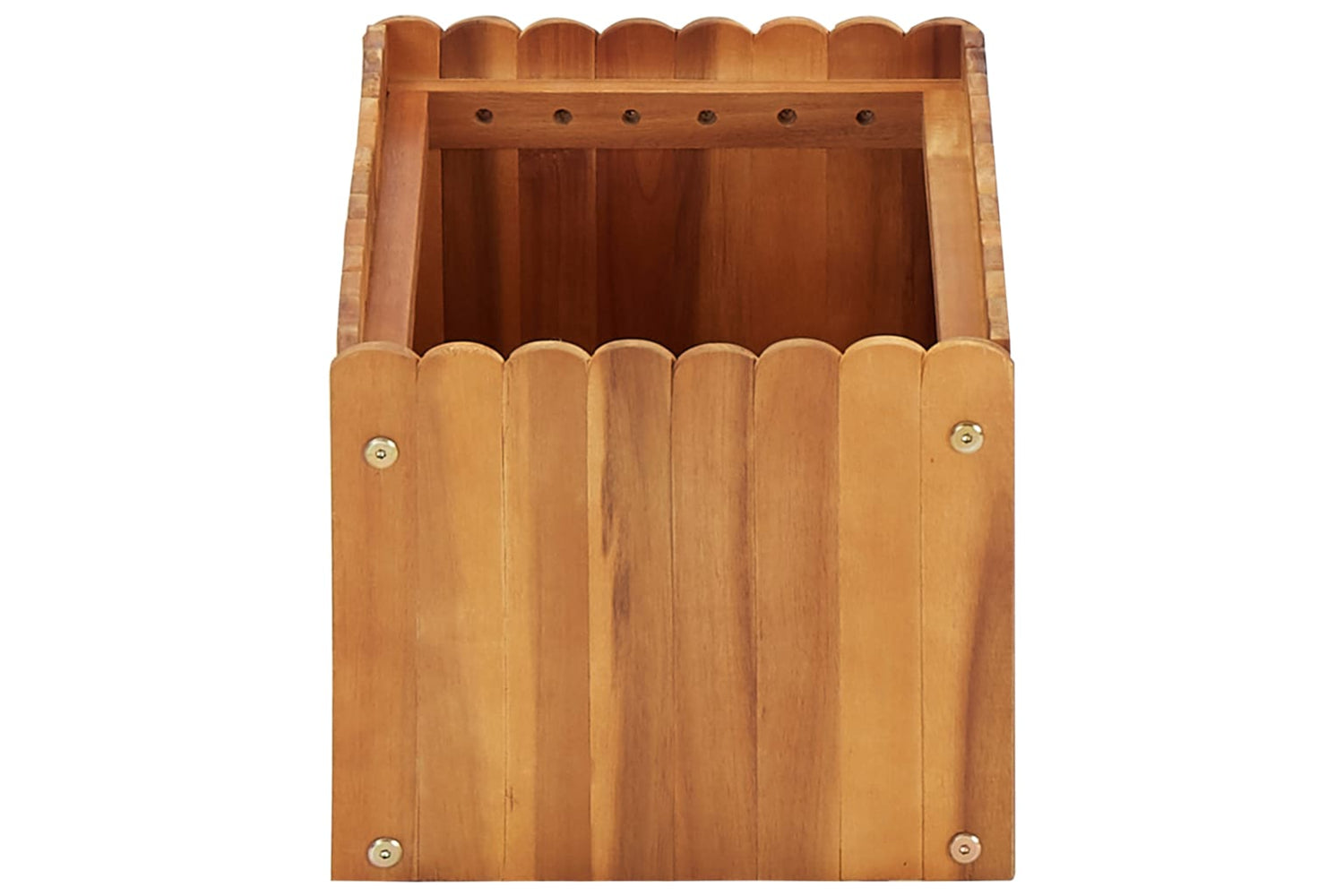vidaXL 45917 Garden Raised Bed 50x30x25cm Solid Acacia Wood-3
