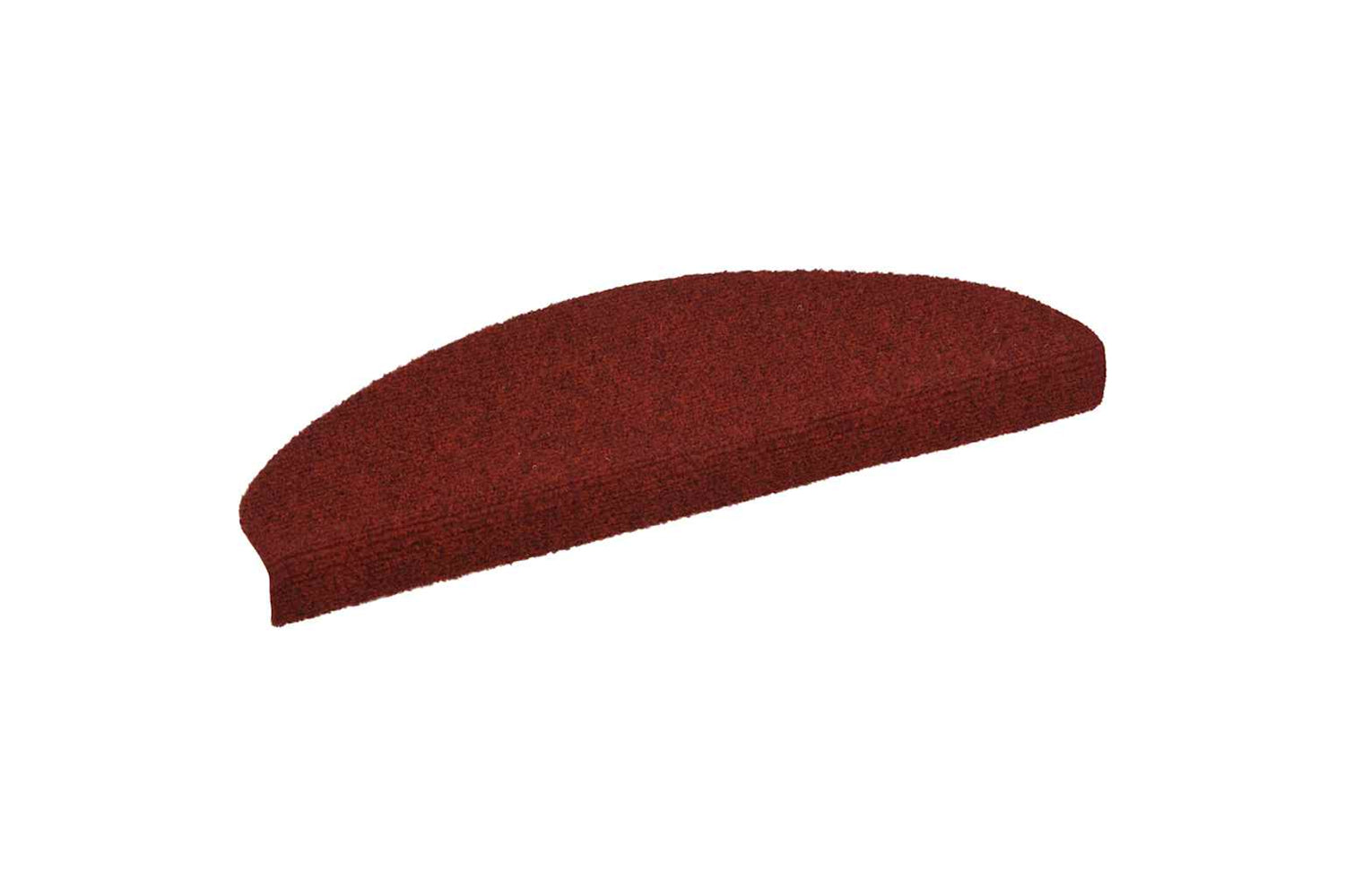 vidaXL 149706 Self-adhesive Stair Mats 5 Pcs Red 65x21x4cm Needle Punch-2