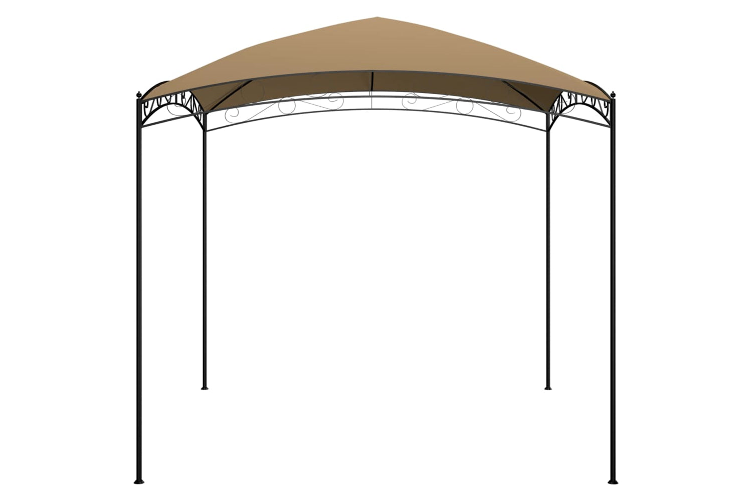 Vidaxl 313907 Gazebo 3x3x2.65 M Taupe 180 G/mâ²-3