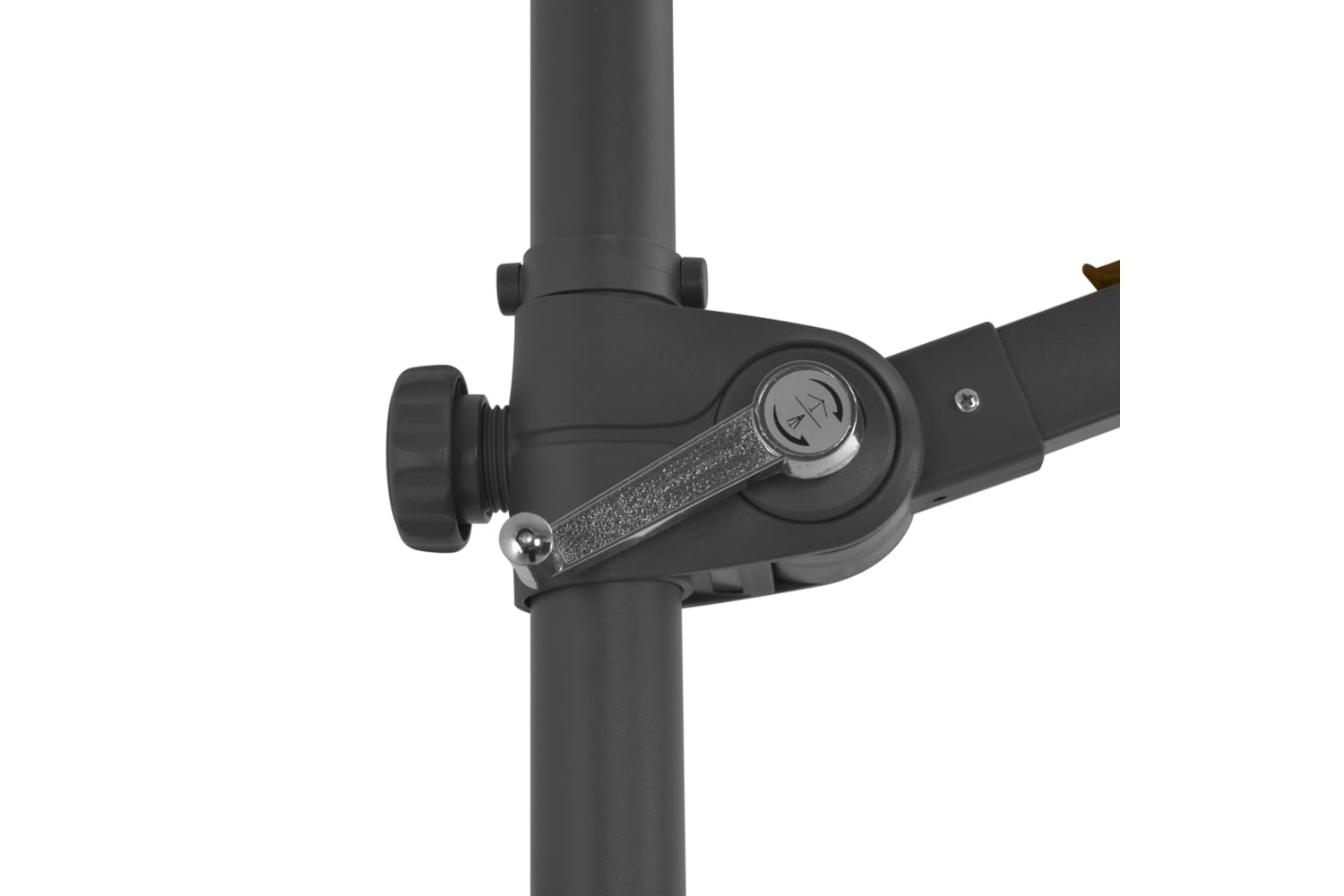 vidaXL 44631 Cantilever Umbrella With Steel Pole Taupe 300cm-7