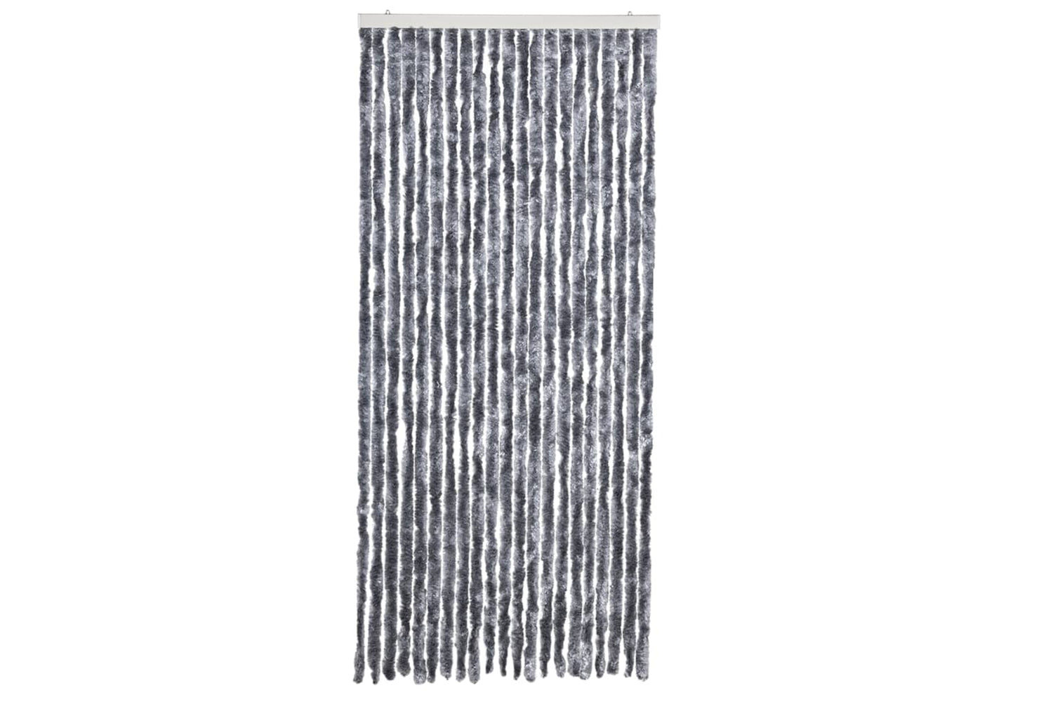 vidaXL Insect Curtain Silver 90x200cm Chenille-2