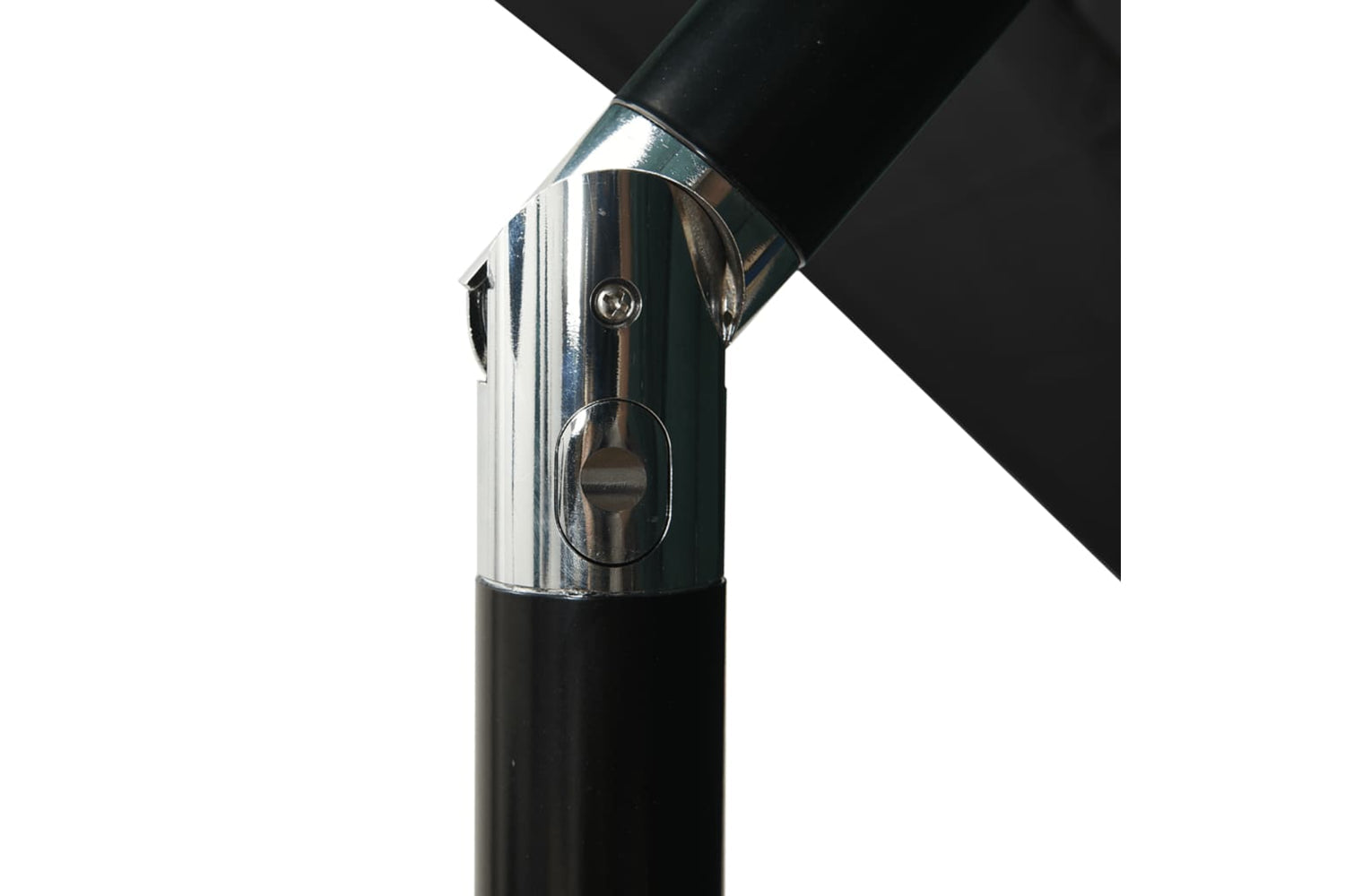 Vidaxl 313842 3-tier Parasol With Aluminium Pole Black 2.5x2.5 M-6