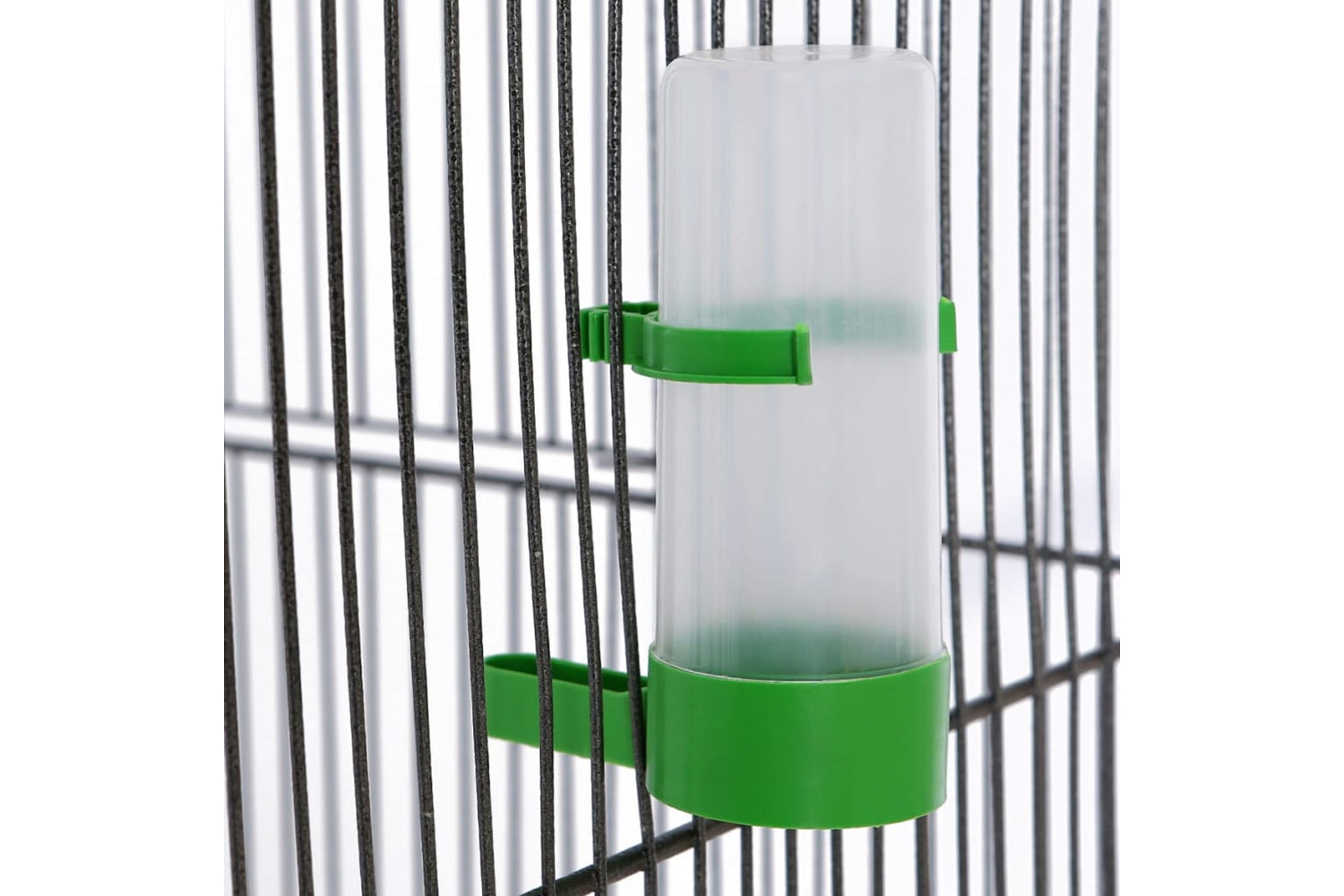 vidaXL 170408 Bird Cage Black 54x54x146cm Steel-3