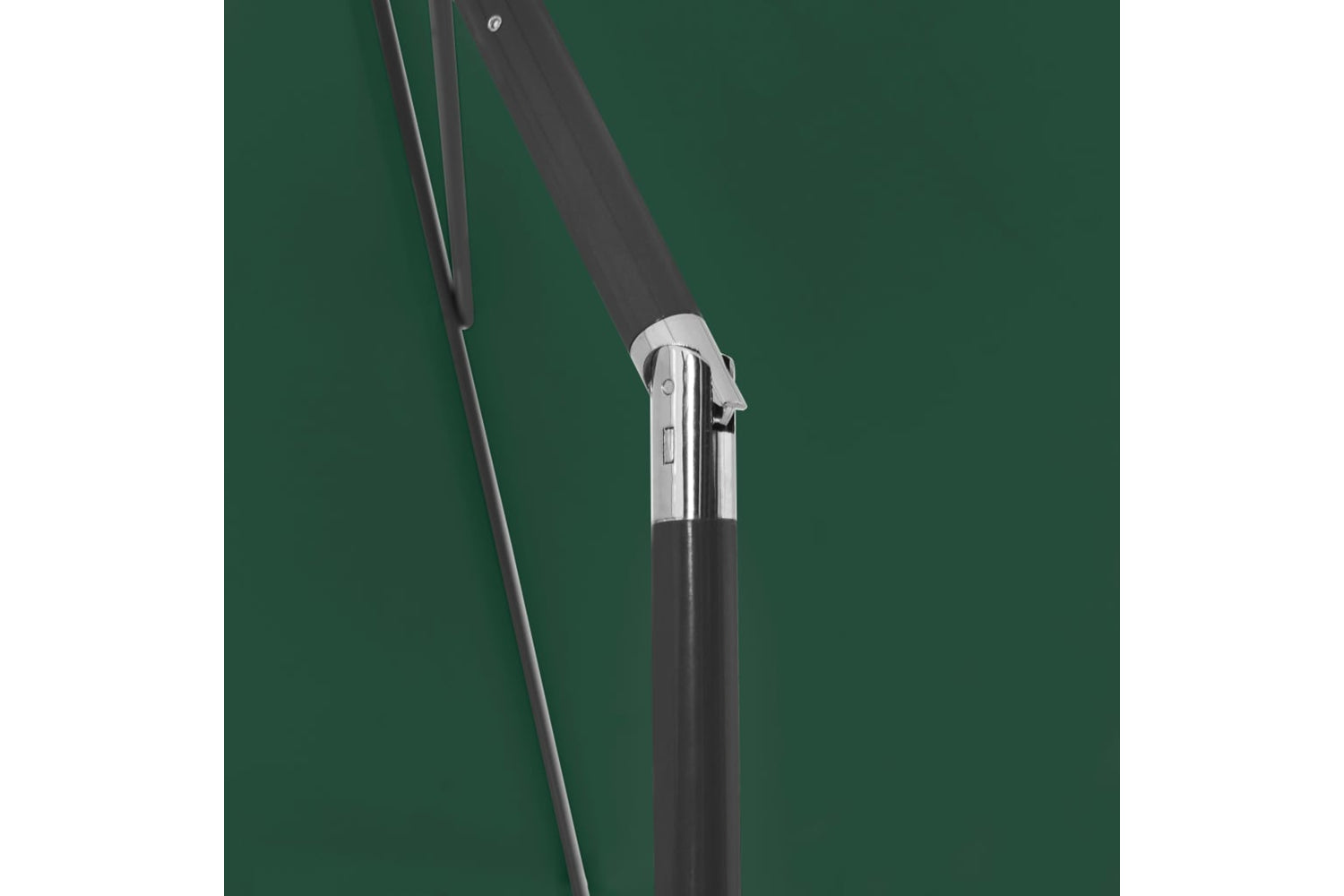 vidaXL 314720 Beach Umbrella Green 180x120cm-6