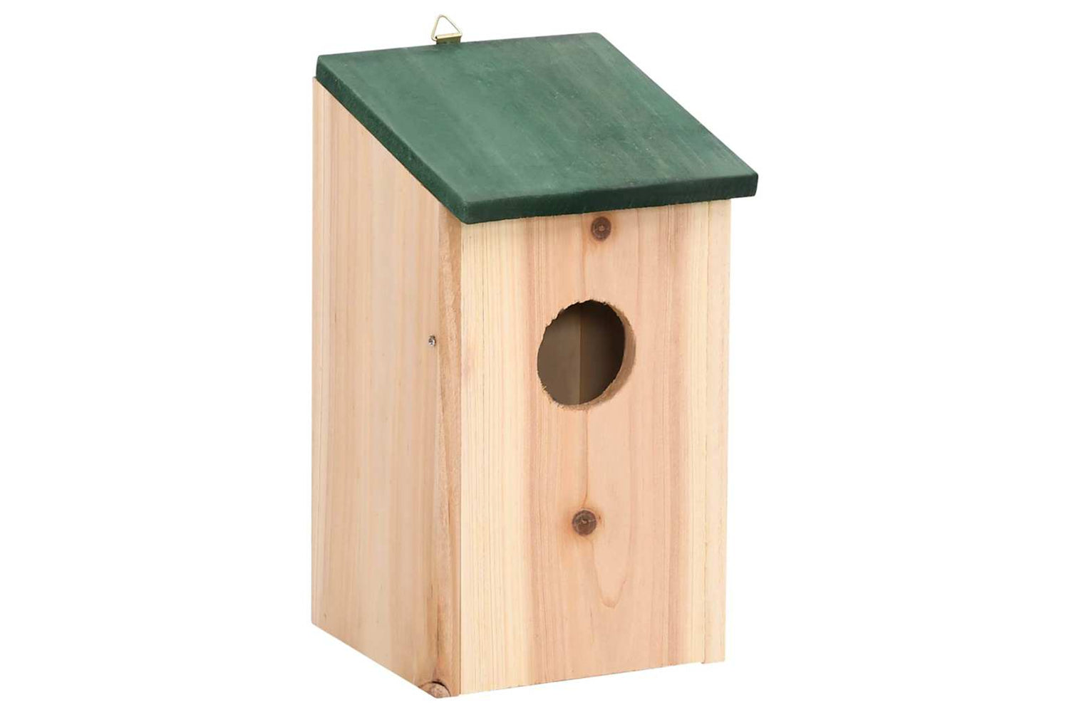 vidaXL 314815 Bird Houses 10 Pcs Solid Firwood 12x12x22cm-2