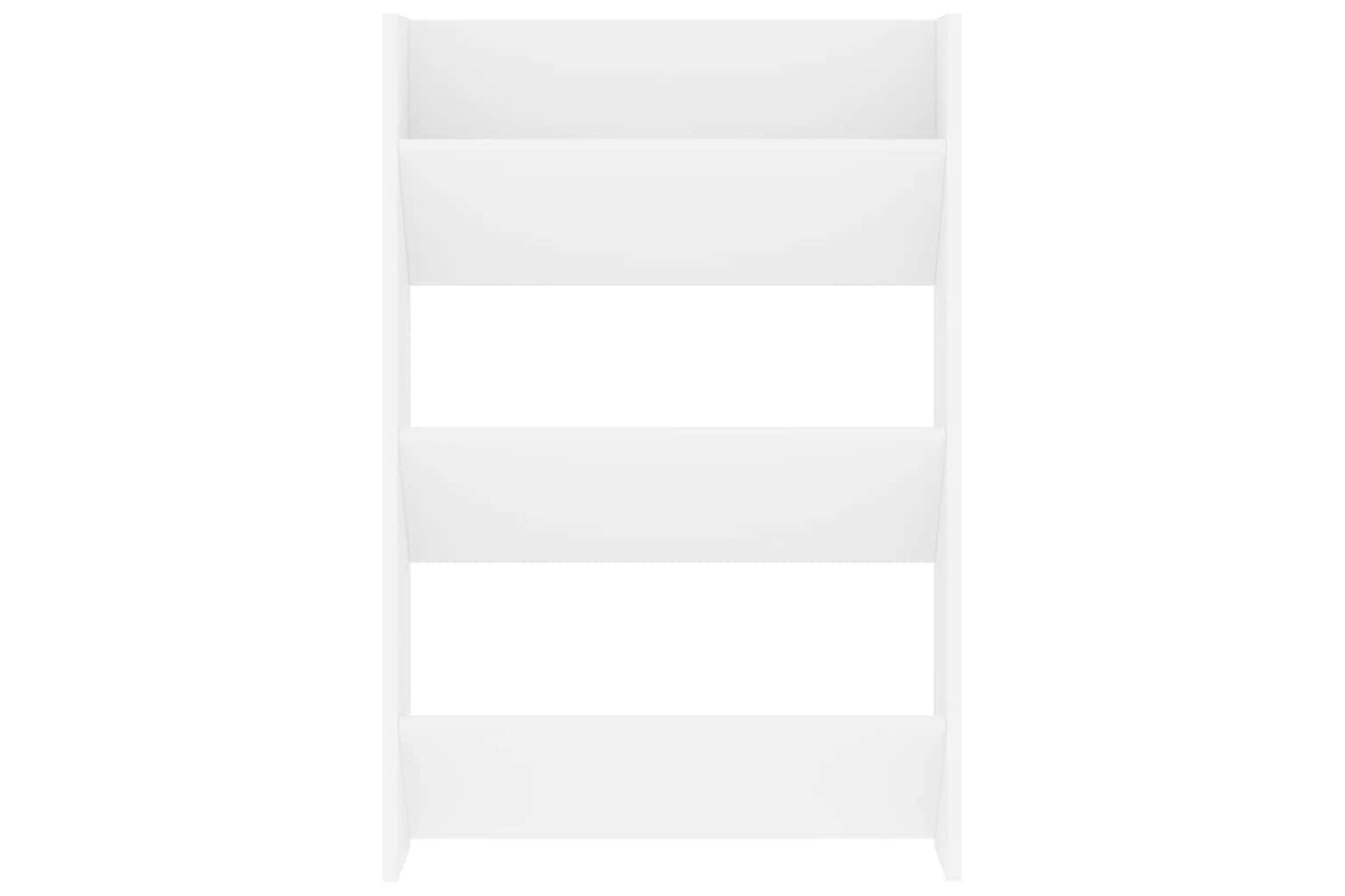 vidaXL 806760 Wall Shoe Cabinets 2 Pcs White 60x18x90cm Engineered Wood-5