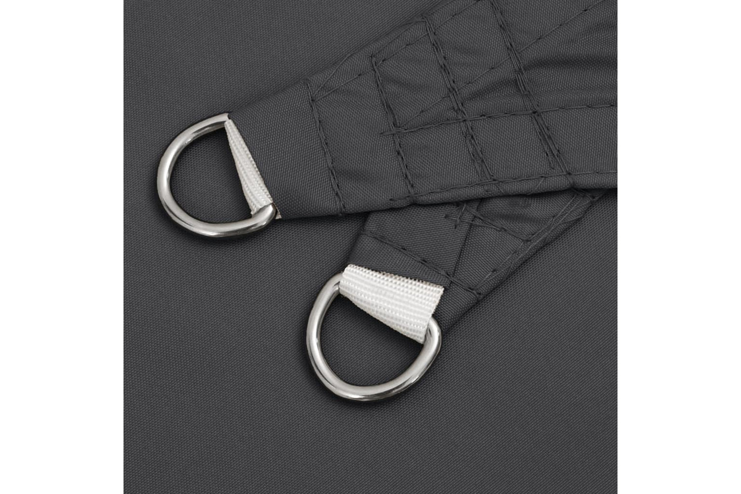 Vidaxl 135081 Sunshade Sail Oxford Fabric Square 2.5x2.5 M Anthracite-5
