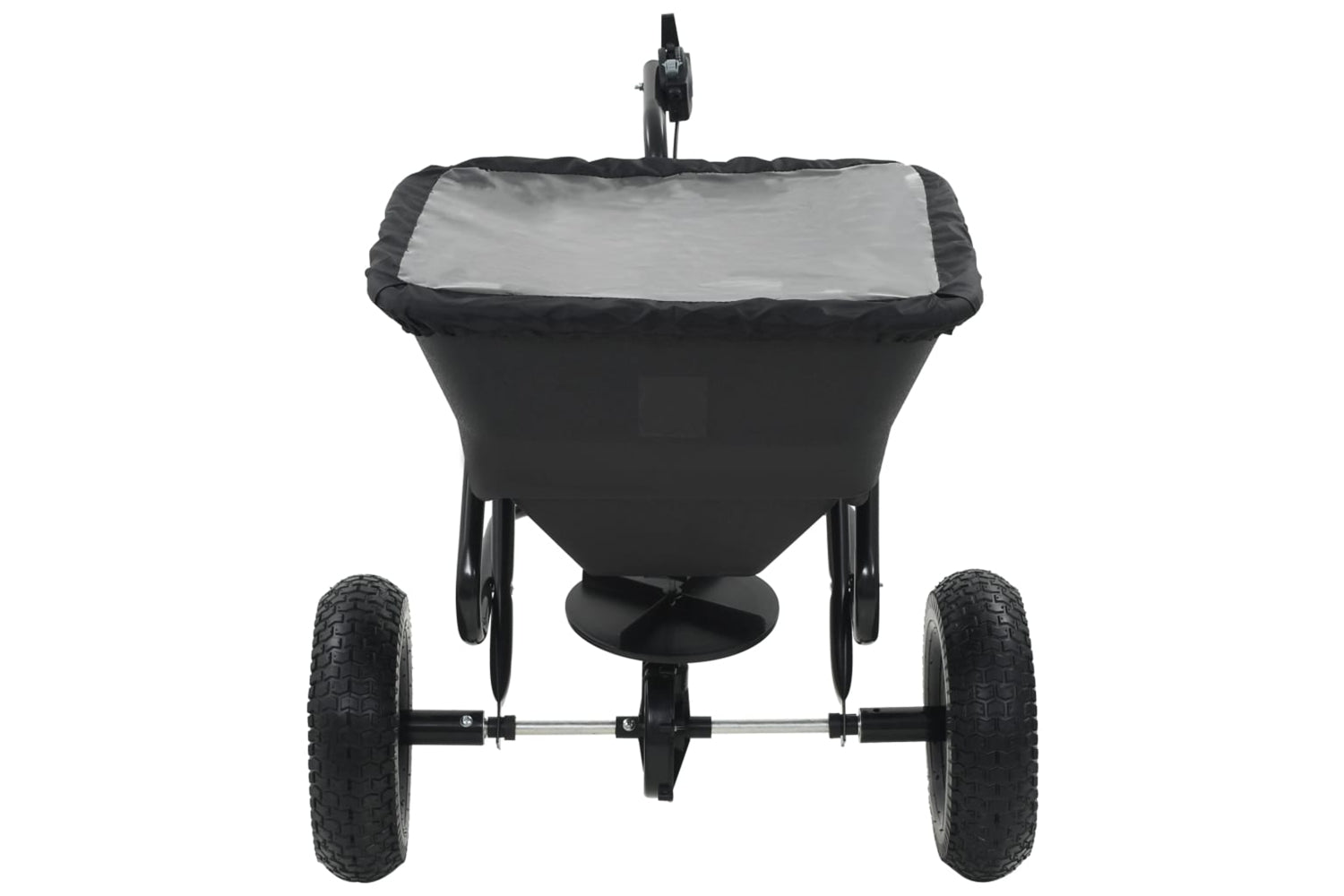 vidaXL 142967 Tow Behind Salt Spreader Pvc And Steel 125x74x79cm 45 L-2
