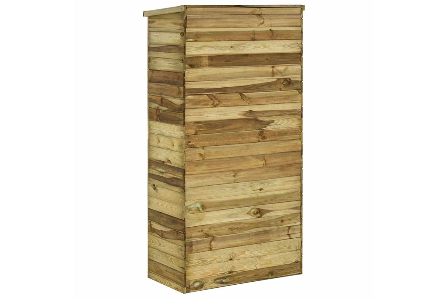 vidaXL 45138 Garden Tool Storage Shed Pinewood 85x48x177cm-4