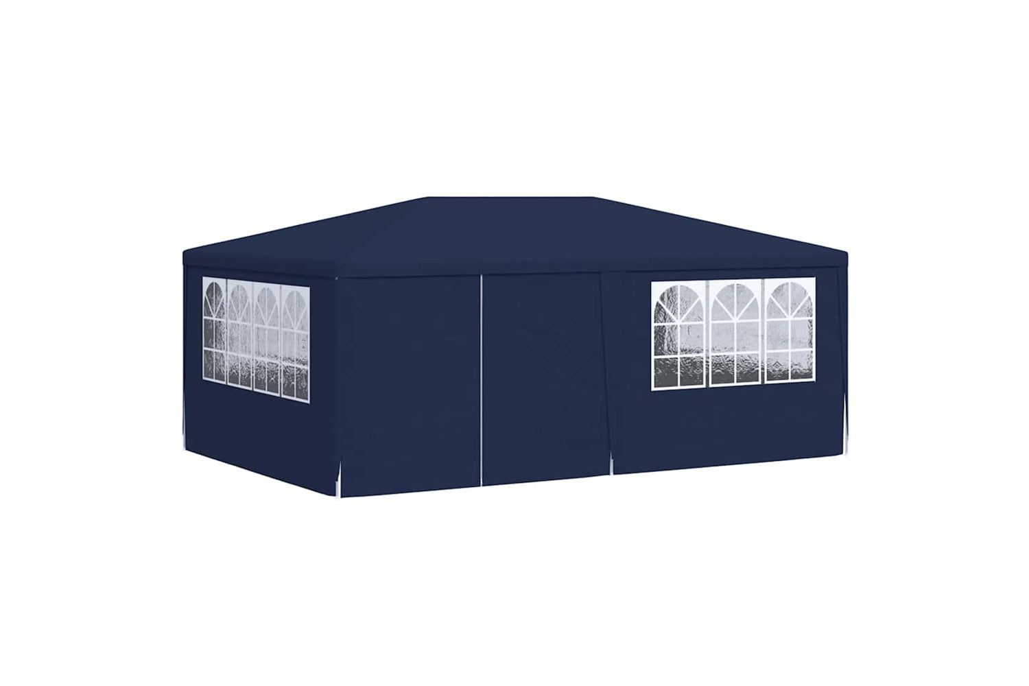 Vidaxl 48528 Professional Party Tent With Side Walls 4x6 M Blue 90 G/m?-2